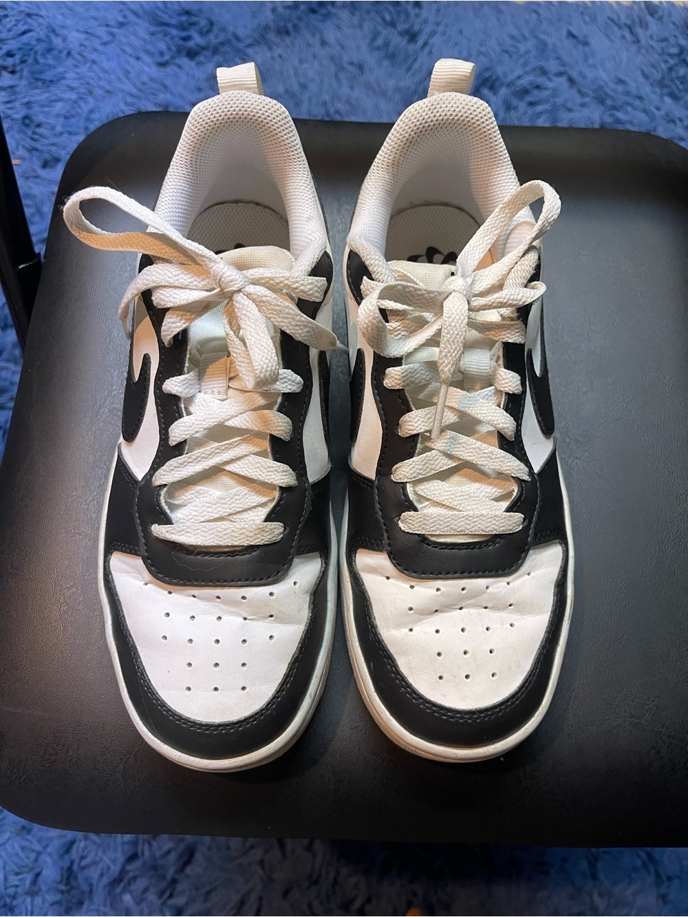 NIKE COURT BOROUGH LOW RECRAFT SNEAKER 5.5Y